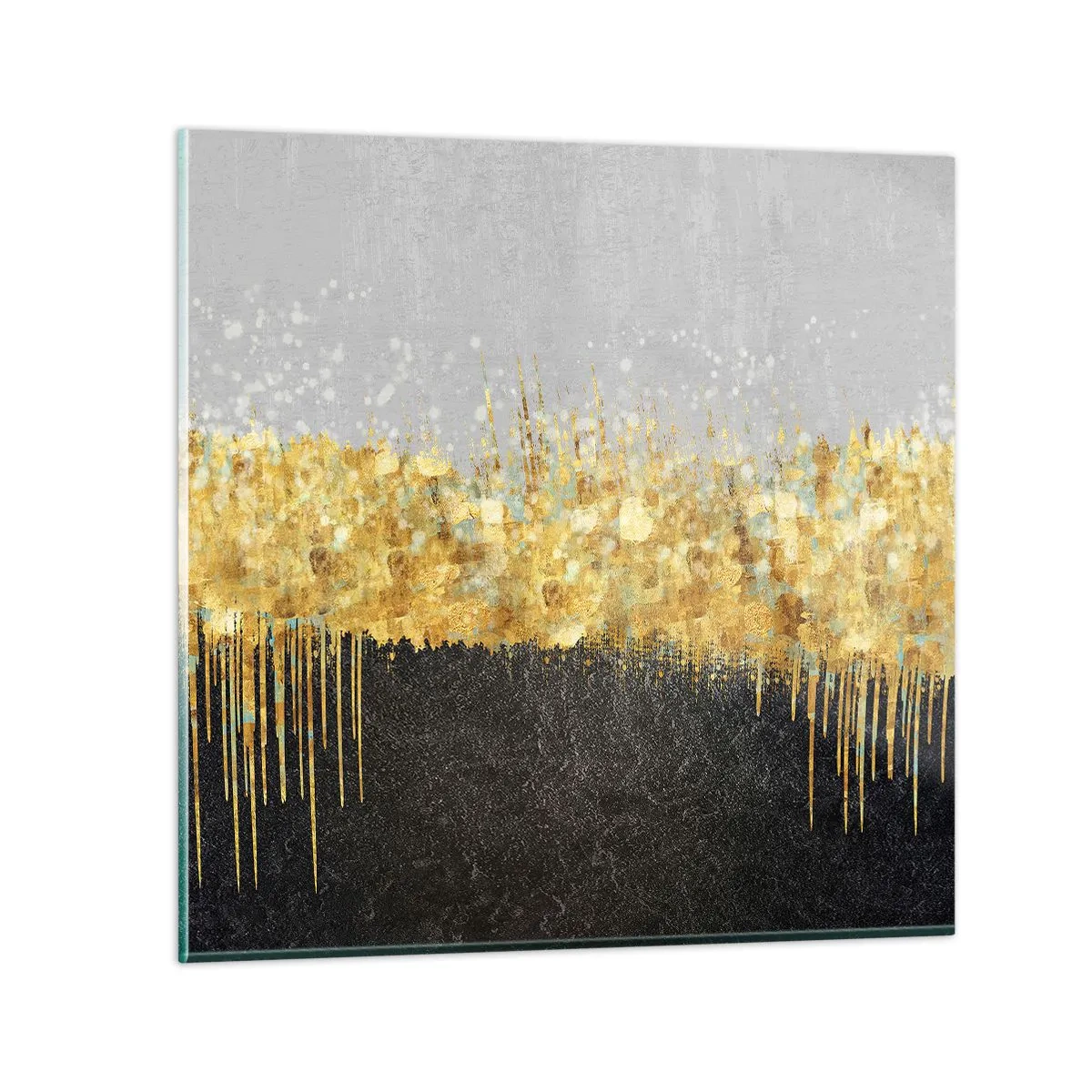 Billede på glas - Indad og opad - 30x30 cm
