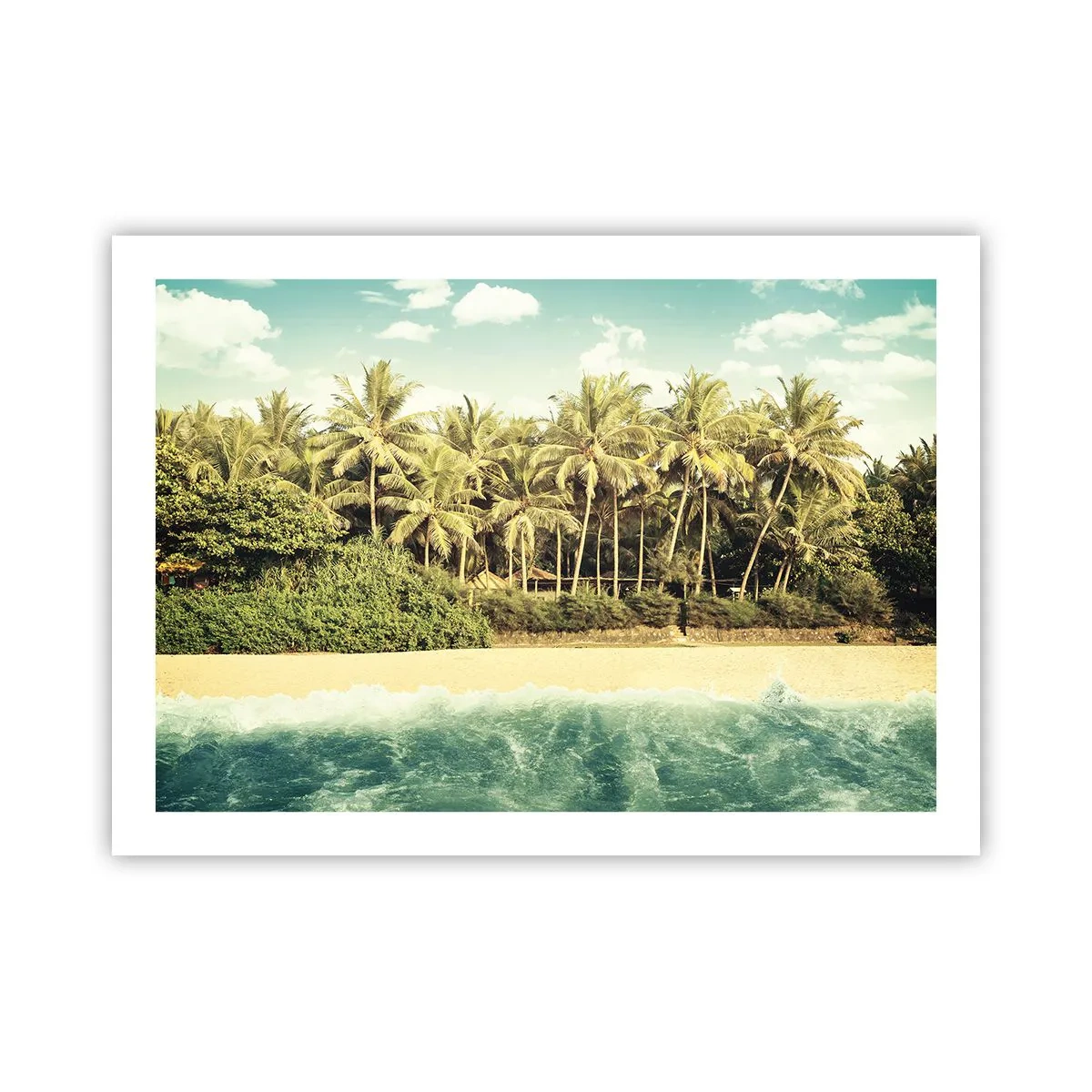 Plakat - Hvad med her? - 70x50 cm
