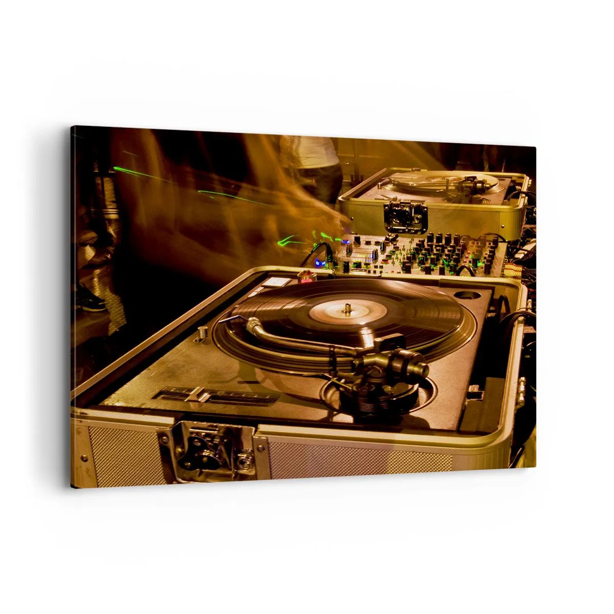 Lærredstryk - Billede på lærred - Kan du mærke kraften? - 100x70 cm