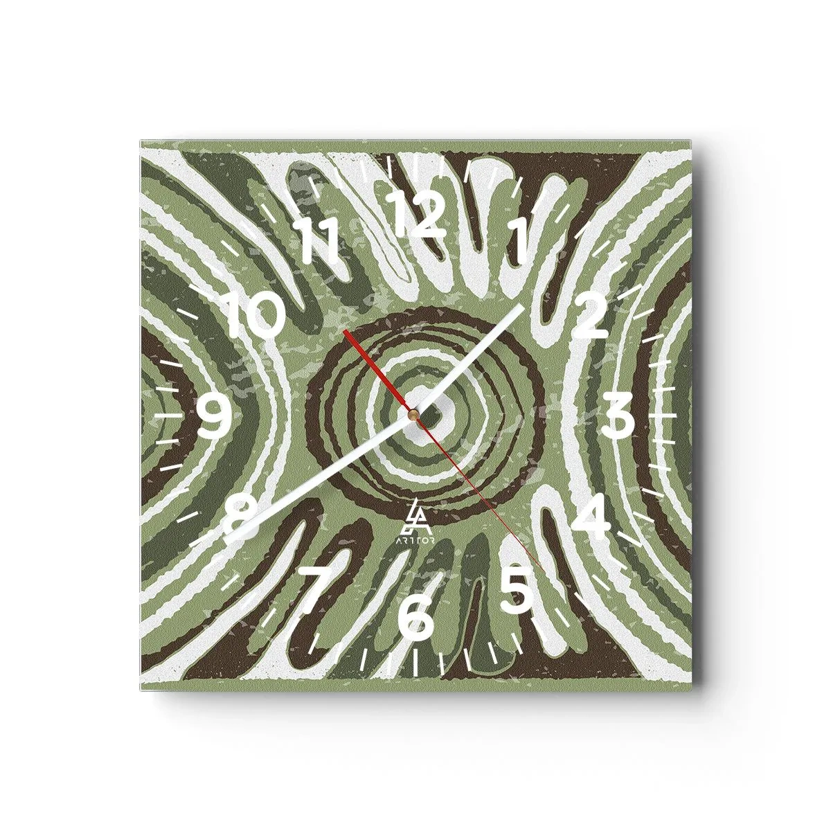 Vægur, Uret - Eksplosion af følelser - 40x40 cm