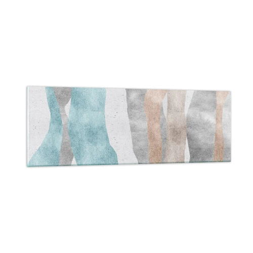 Billede på glas - En undersøgelse af intimitet - 90x30 cm