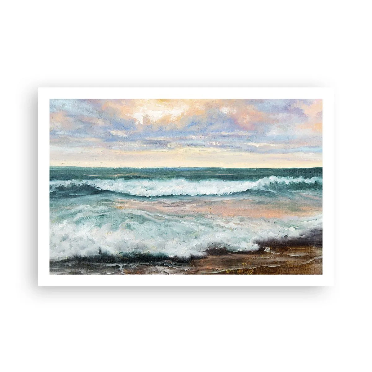 Plakat - Her vil du glatte din sjæl - 91x61 cm