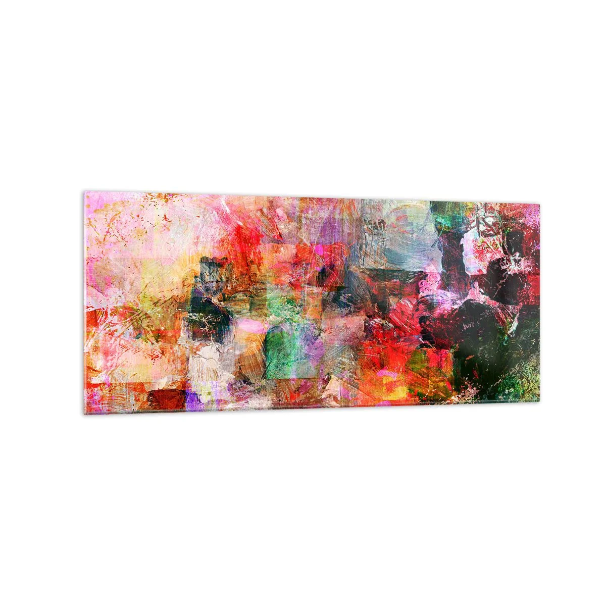 Billede på glas - En rejse gennem de forskellige - 120x50 cm