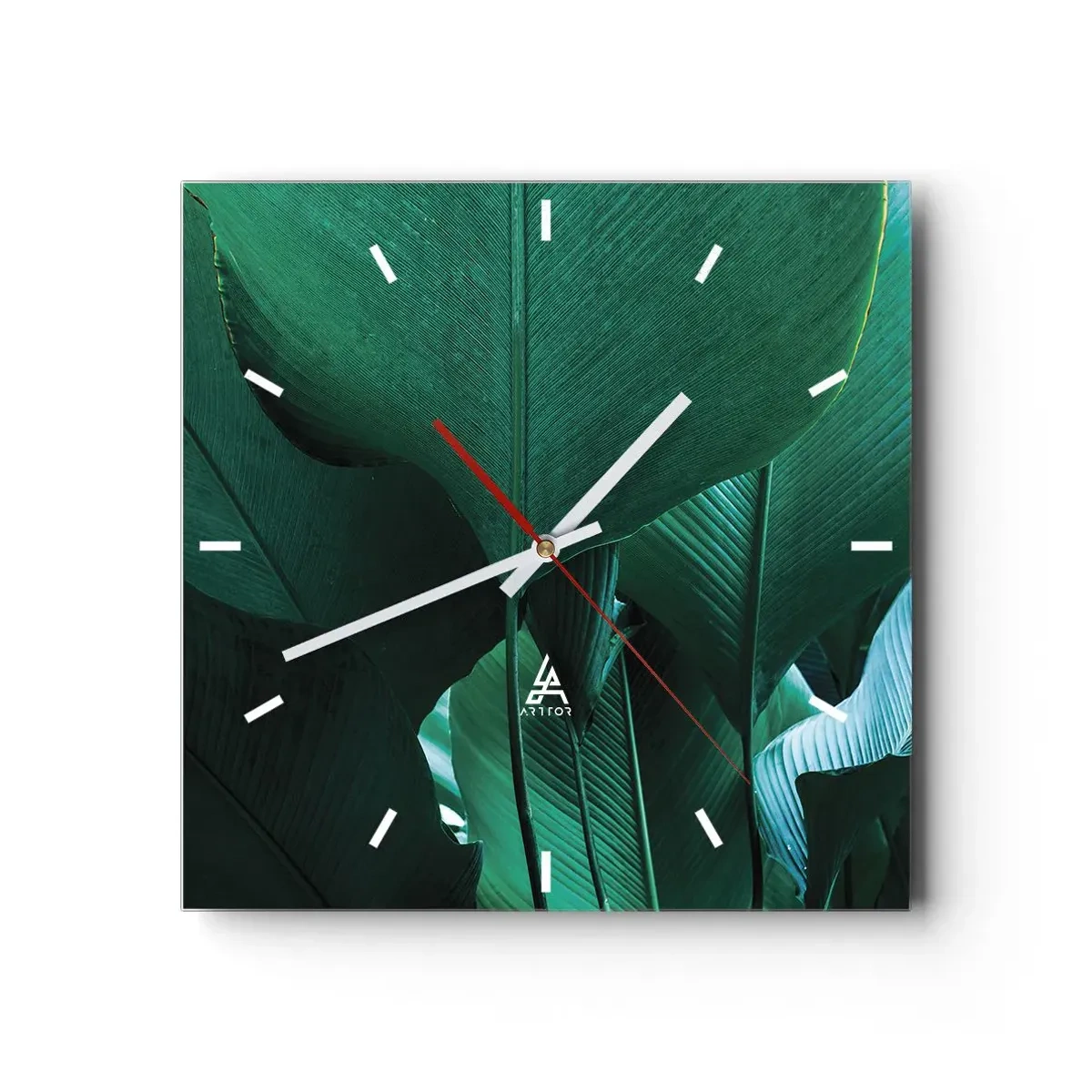 Vægur, Uret - Mod lyset - 40x40 cm