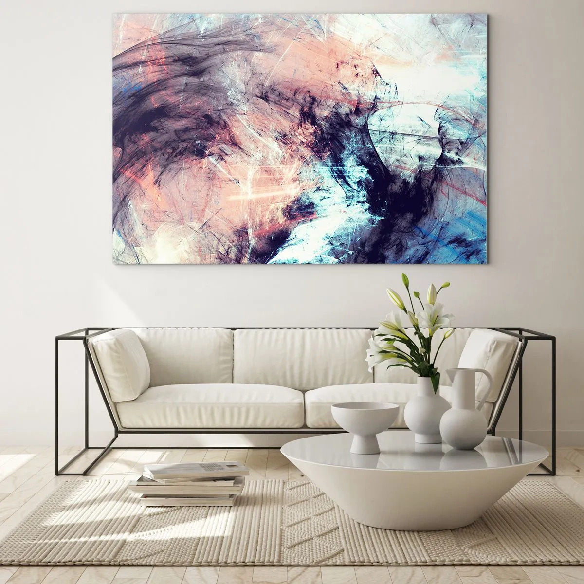 Billede på glas - Mærk vinden - 120x80 cm