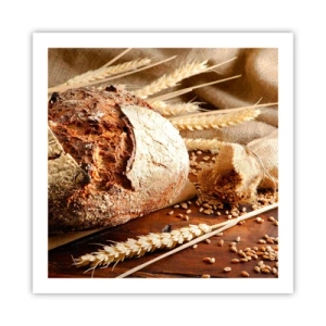 Plakat - Appetitlig, velduftende, sprød - 60x60 cm