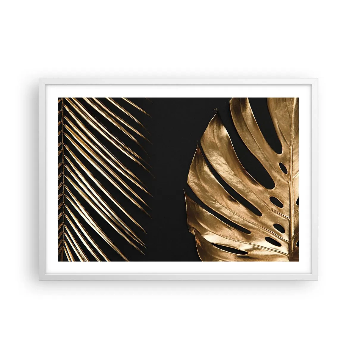 Plakat i hvid ramme - Forskellige, og lige dyre - 70x50 cm