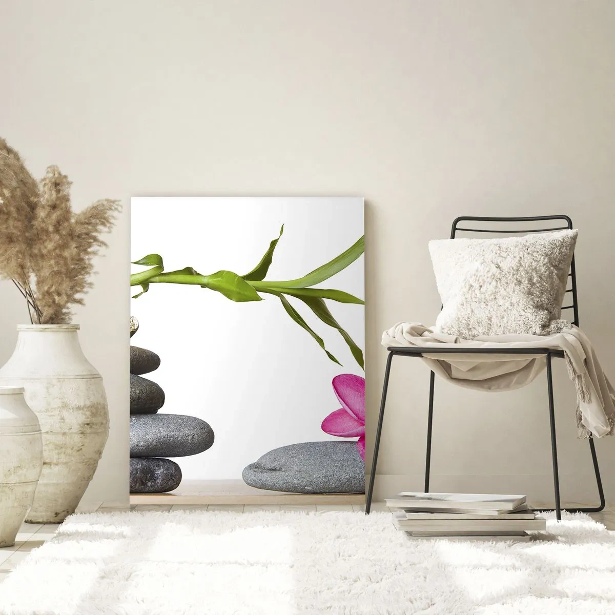 Billede på glas - Livets og varighedens farver - 50x70 cm