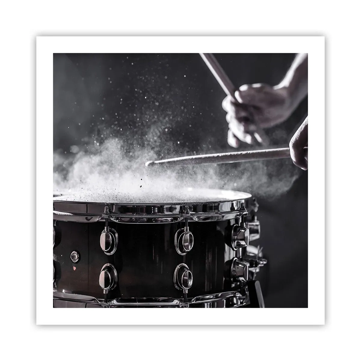 Plakat - Musikkens puls - 60x60 cm