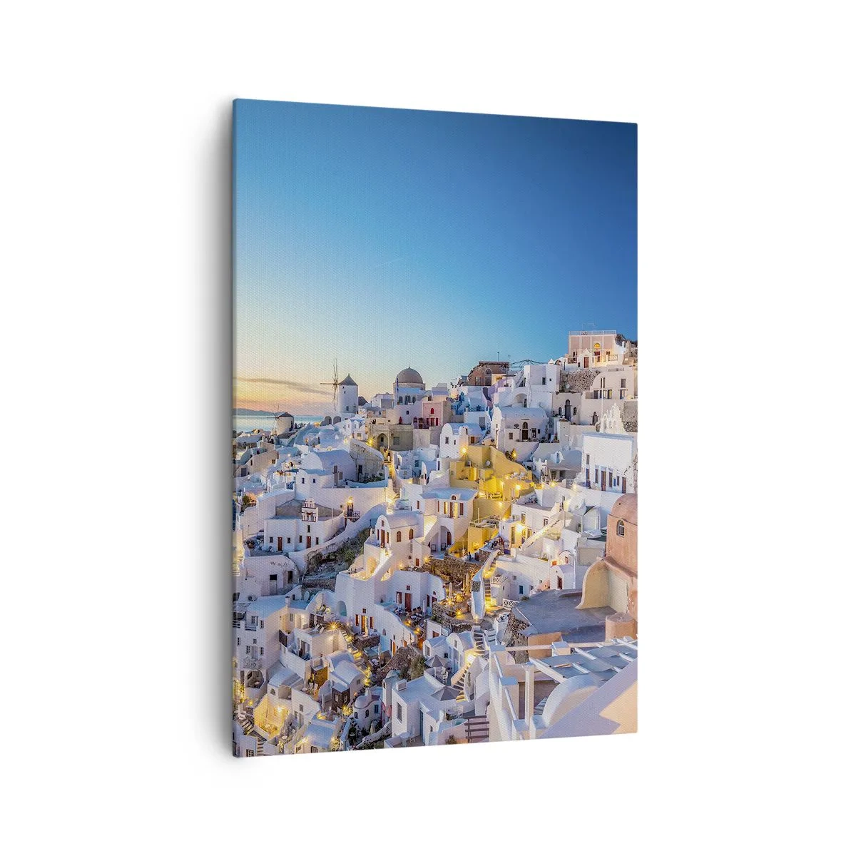 Lærredstryk - Billede på lærred - Essensen af græskhed - 70x100 cm