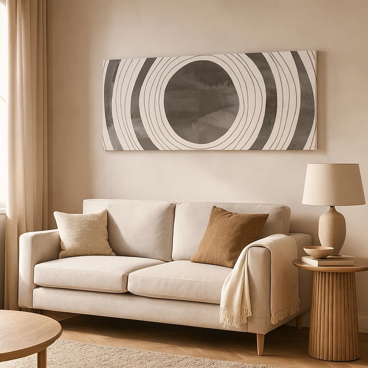 Lærredstryk - Billede på lærred - Lige til det punkt - 30x30 cm