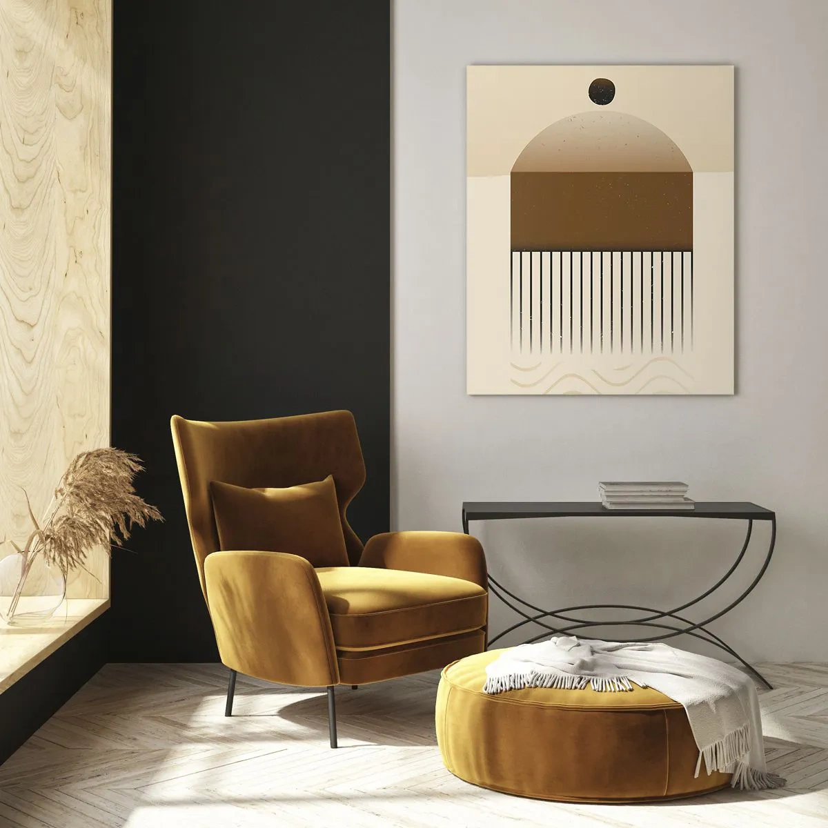 Billede på glas - Forskellige stater - 80x120 cm