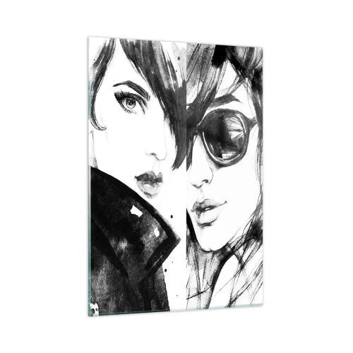 Billede på glas - Skønhed mangedoblet - 50x70 cm