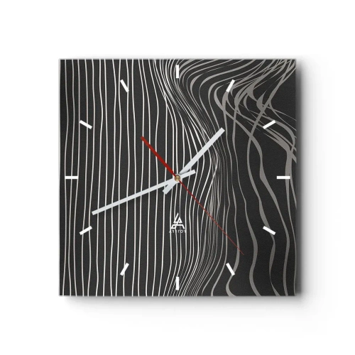 Vægur, Uret - Rytme og accent - 30x30 cm
