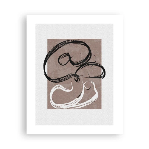 Plakat - Komposition - en søgen efter fuldstændighed - 40x50 cm