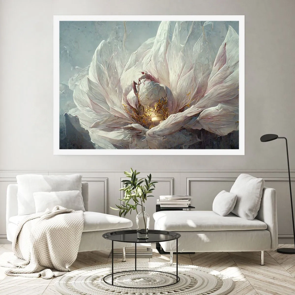 Plakat - Blomstrer en gang om hundrede år - 50x40 cm
