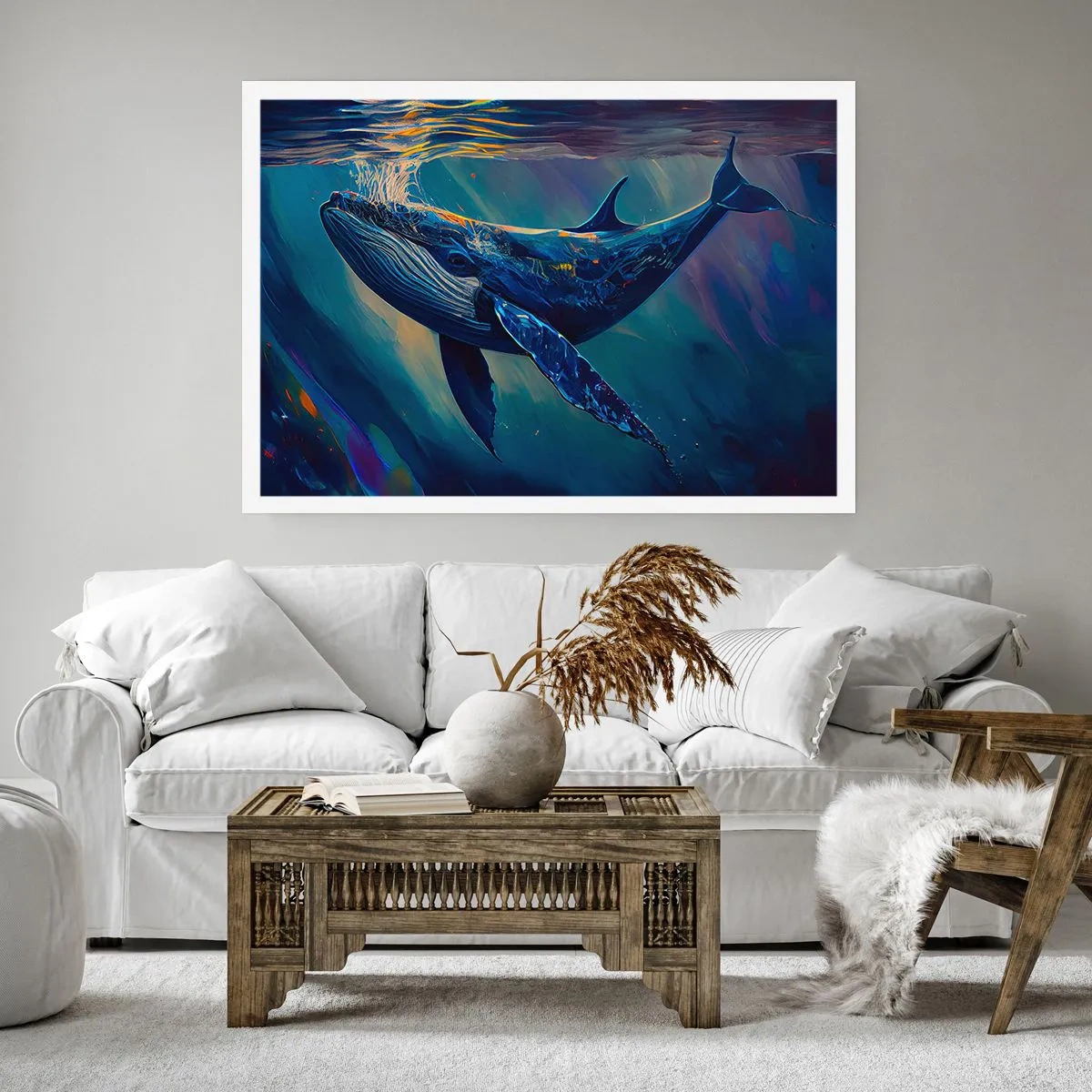 Plakat - Velkommen til min verden - 50x40 cm