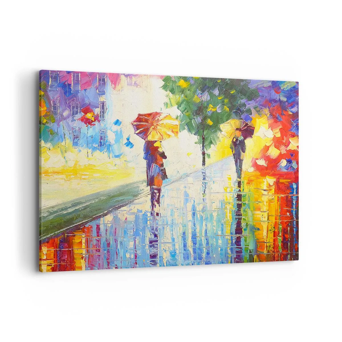 Lærredstryk - Billede på lærred - Og alt er klart - 100x70 cm