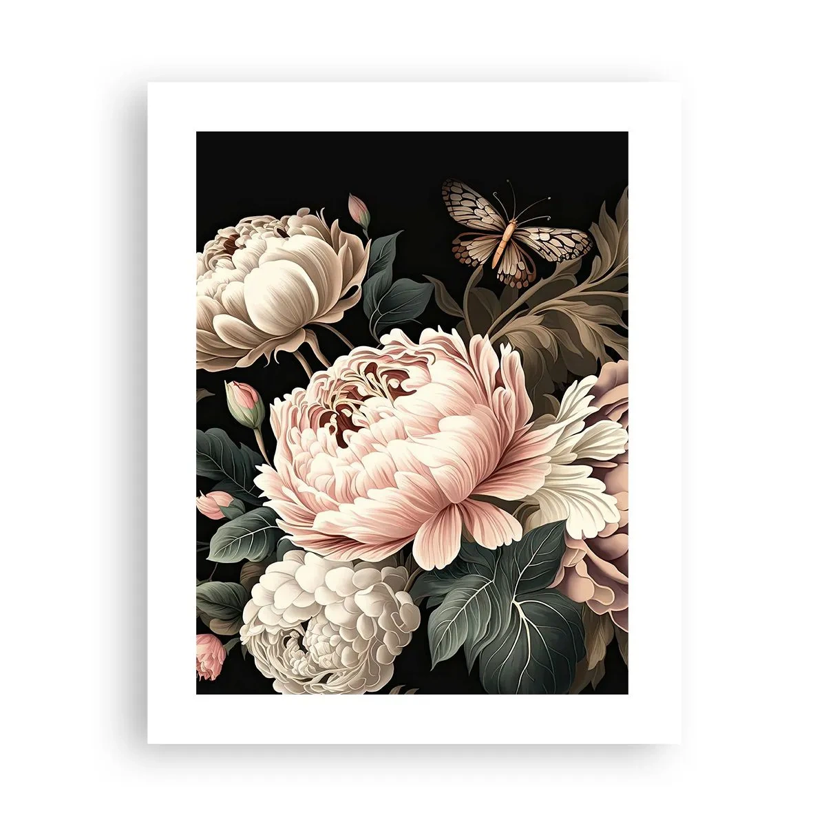 Plakat - I barok stil - 40x50 cm