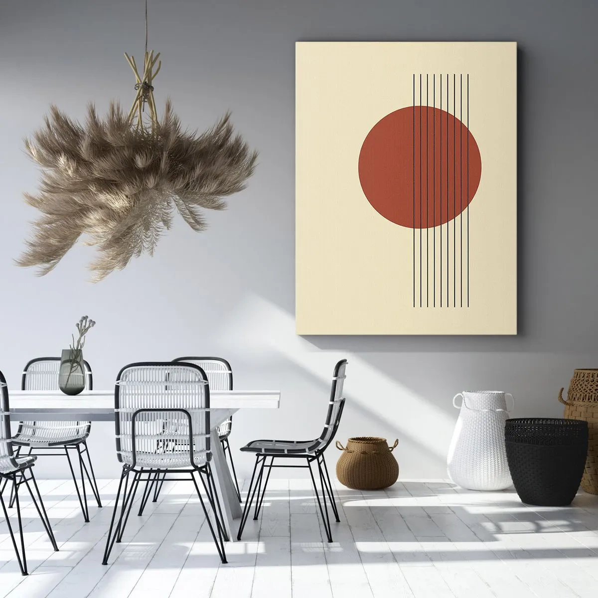 Lærredstryk - Billede på lærred - Og så videre - 50x70 cm