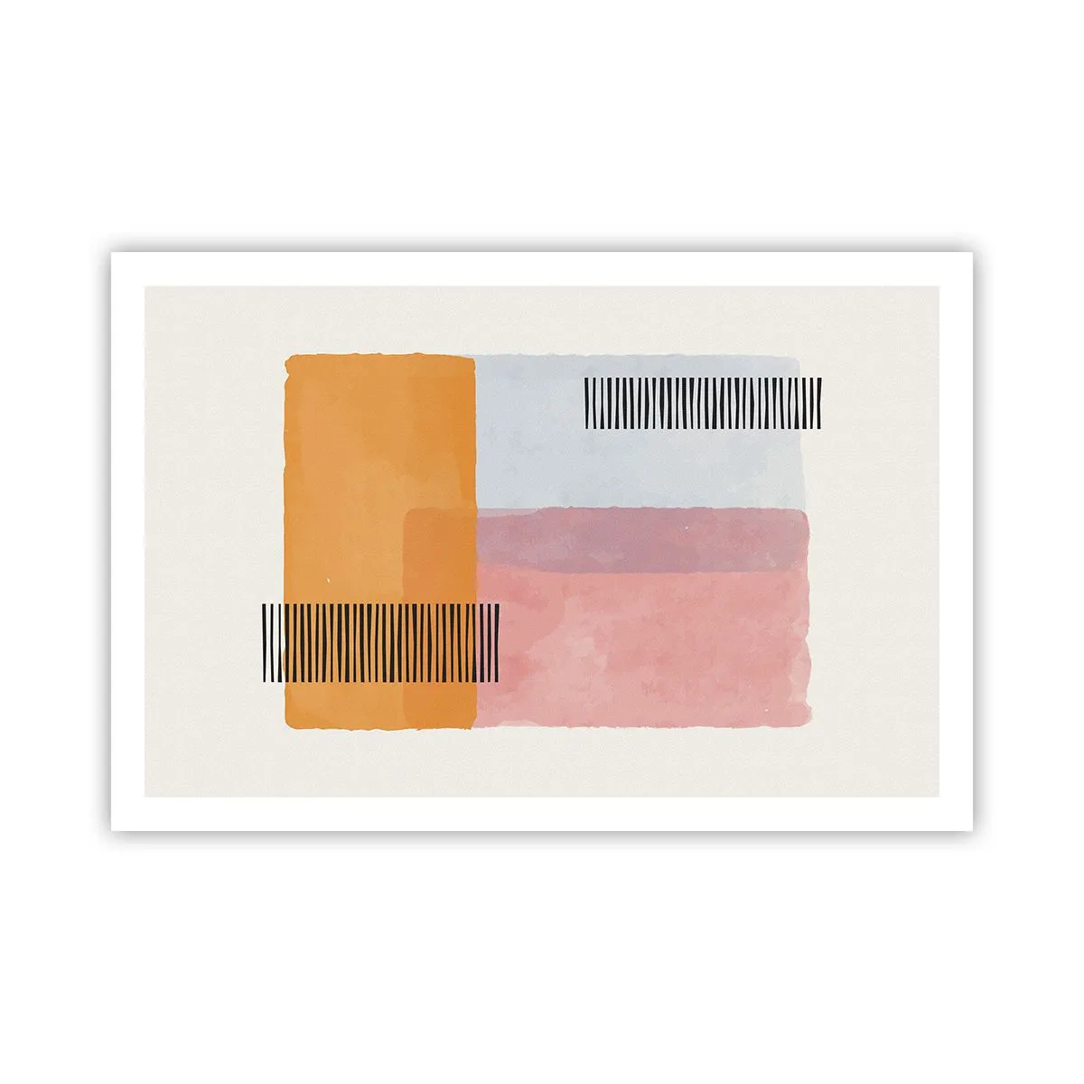 Plakat - Fra hjørne til hjørne - 91x61 cm
