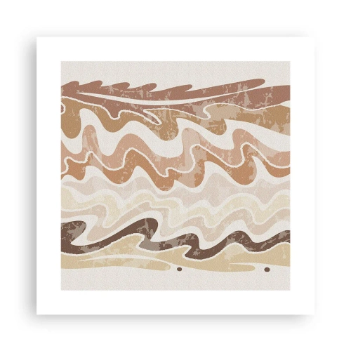 Plakat - God energi - gode følelser - 40x40 cm