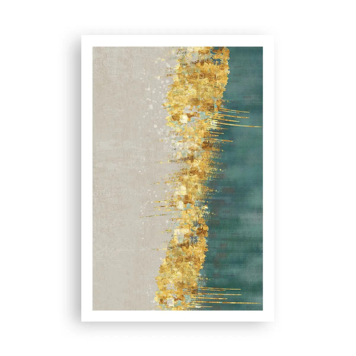 Plakat - Den gyldne grænse - 61x91 cm