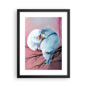 Plakat i sort ramme - Hvad er der at tilføje?.... - 30x40 cm