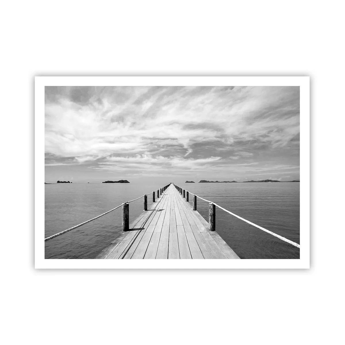 Plakat - Eller måske en rejse... - 100x70 cm