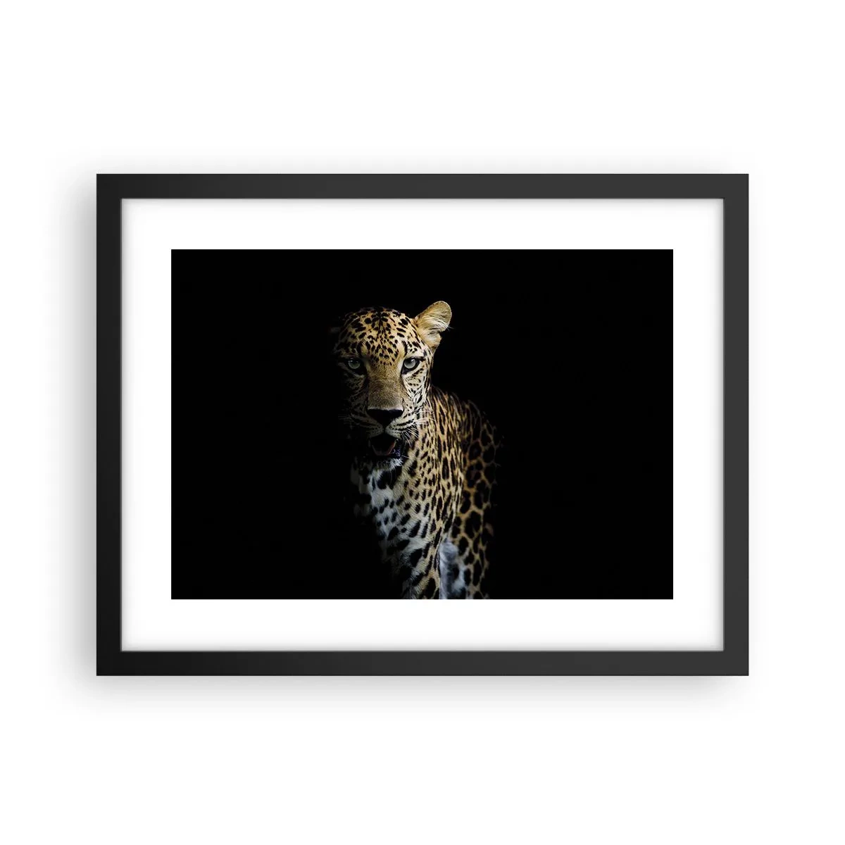 Plakat i sort ramme - Mørk skønhed - 40x30 cm