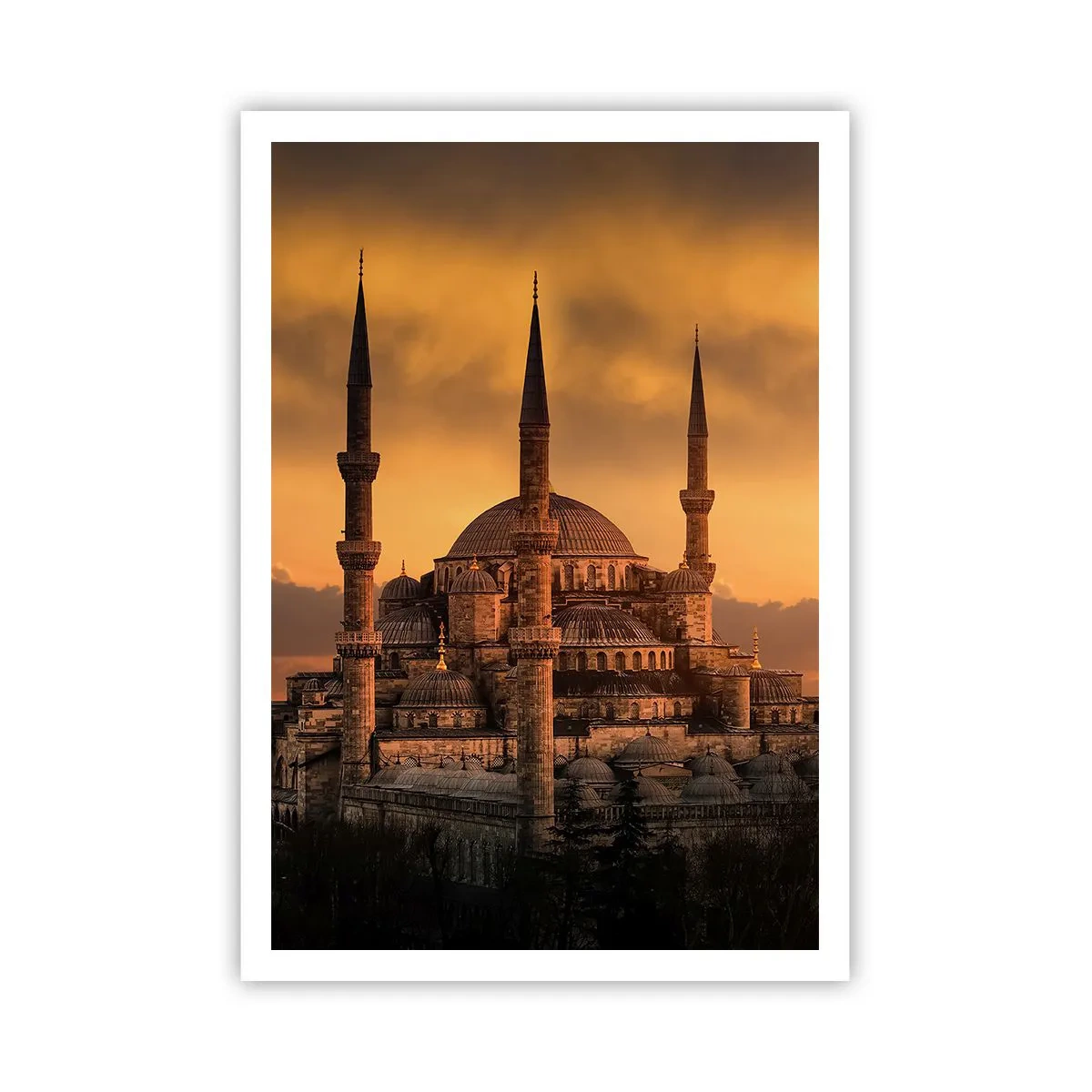 Plakat - Gud er stor - 70x100 cm