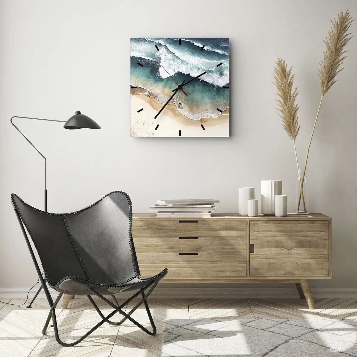 Vægur, Uret - Et evigt møde - 30x30 cm