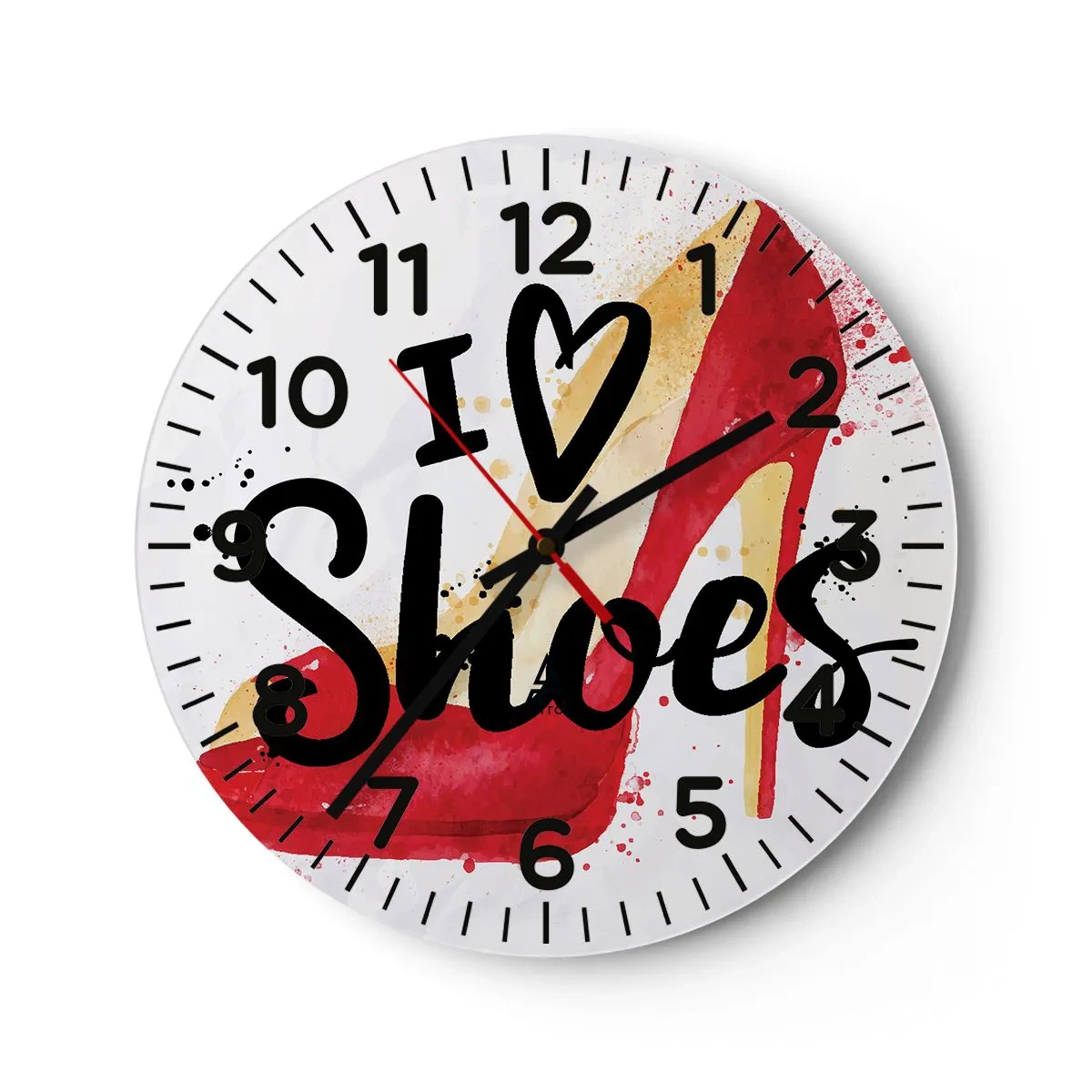 Vægur, Uret - Kærlighed har mere end ét navn - 30x30 cm