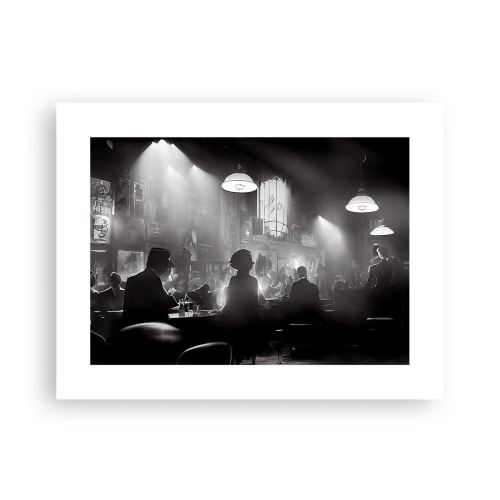 Plakat - I en jazzet stemning - 40x30 cm