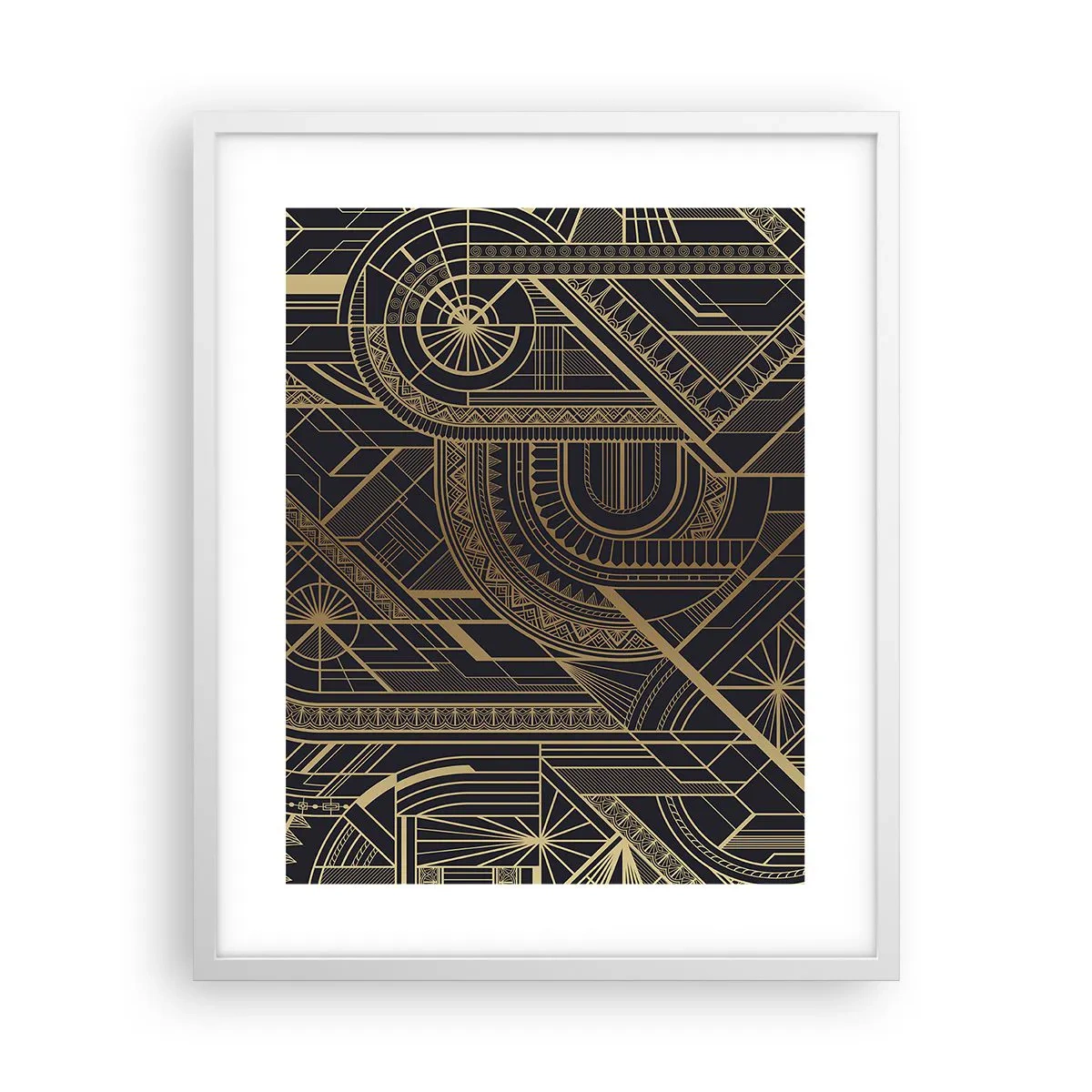 Plakat i hvid ramme - Koncepter, idéer, planer - 40x50 cm