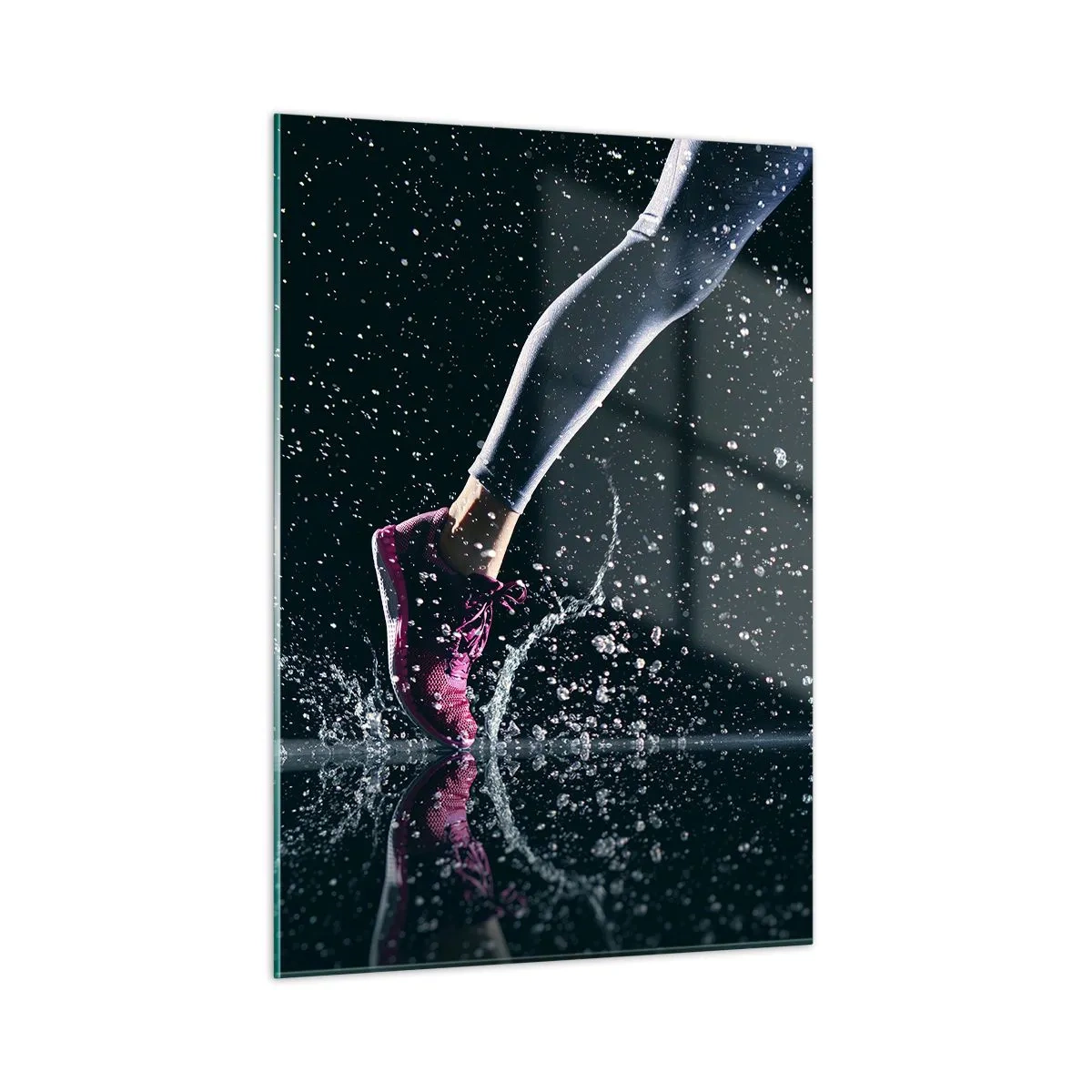 Billede på glas - Så meget som du kan - 50x70 cm