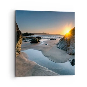 Lærredstryk - Billede på lærred - Uberørt af menneskehånd - 70x70 cm