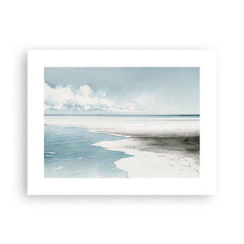 Plakat - Blidt tidevand - 40x30 cm