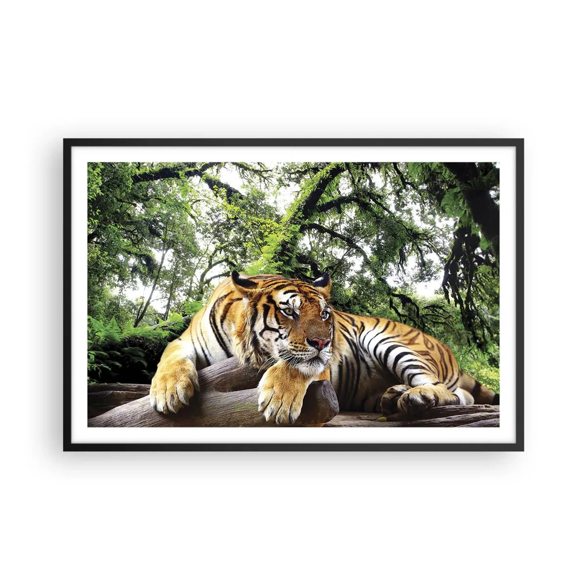 Plakat i sort ramme - Med venlig hilsen - 91x61 cm