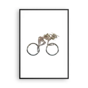 Plakat i sort ramme - En fantastisk maskine - 70x100 cm