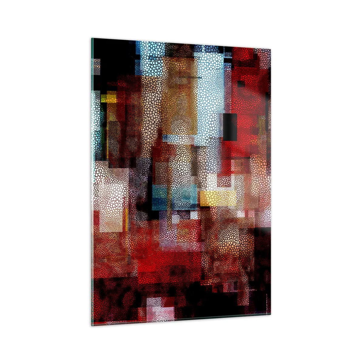 Billede på glas - Forvirring med forvirring - 50x70 cm