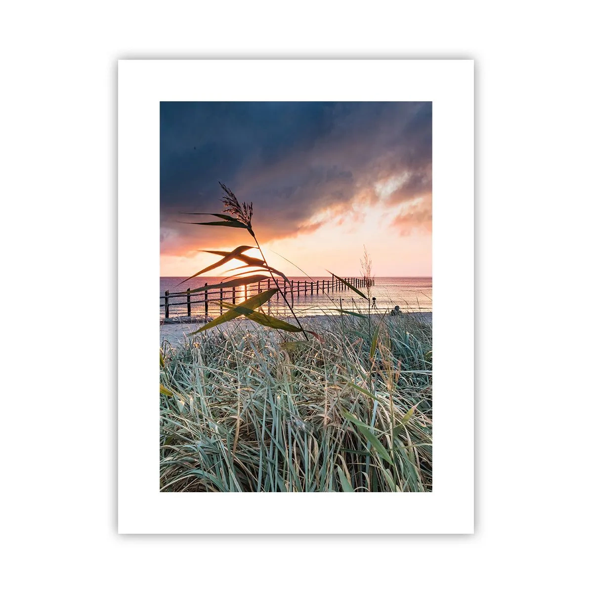 Plakat - Ikke passerer med vinden - 30x40 cm