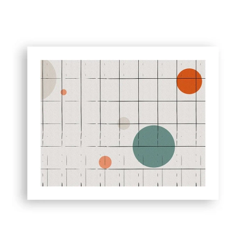 Plakat - Fanget i en fælde. Os eller dem? - 50x40 cm