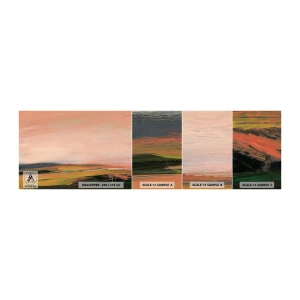 Fototapet Prøve Standard Eco - I lyserøde toner - Landskab, Stykke, Udsigt - 100x30 cm