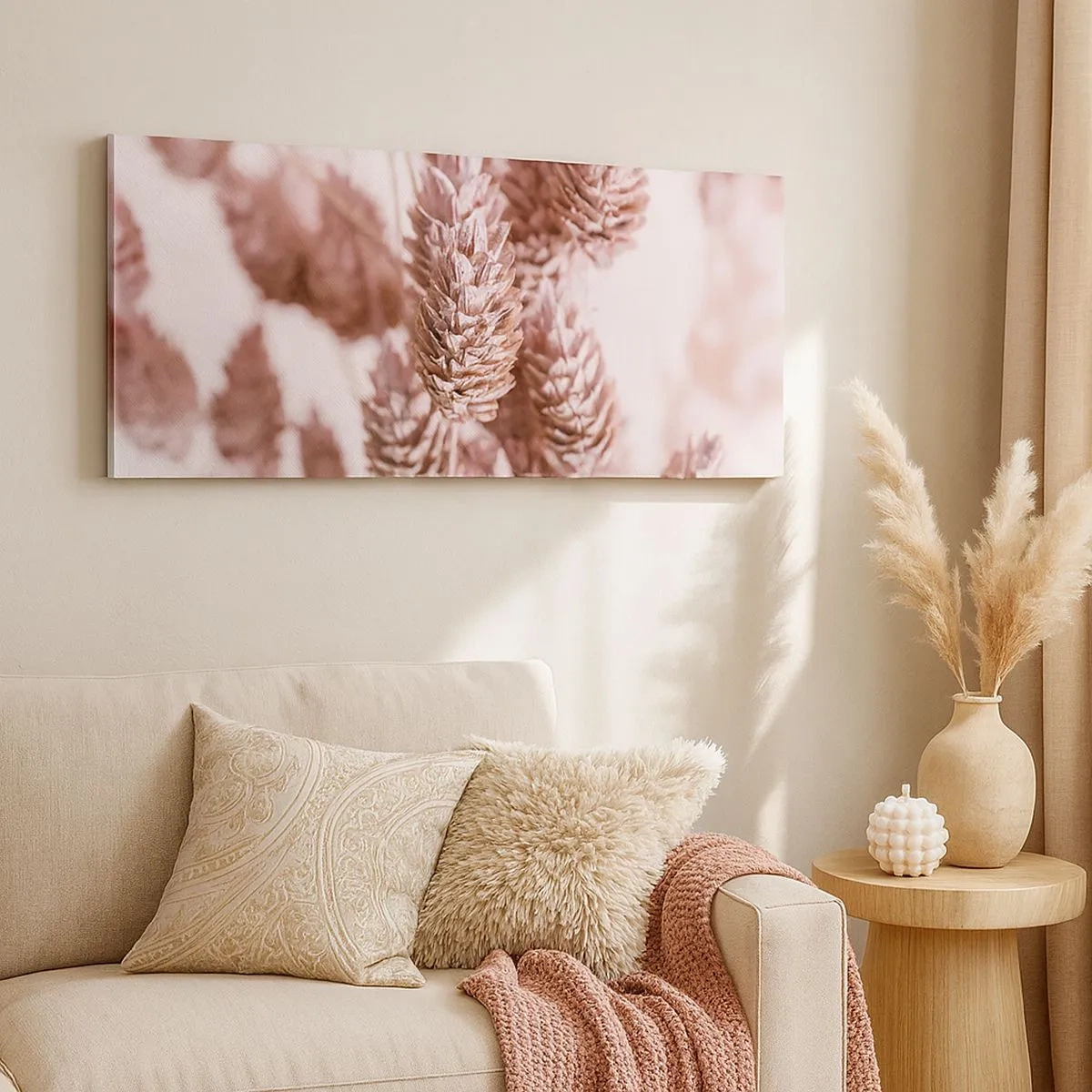 Lærredstryk - Billede på lærred - Tilsyneladende ubemærket - 100x40 cm