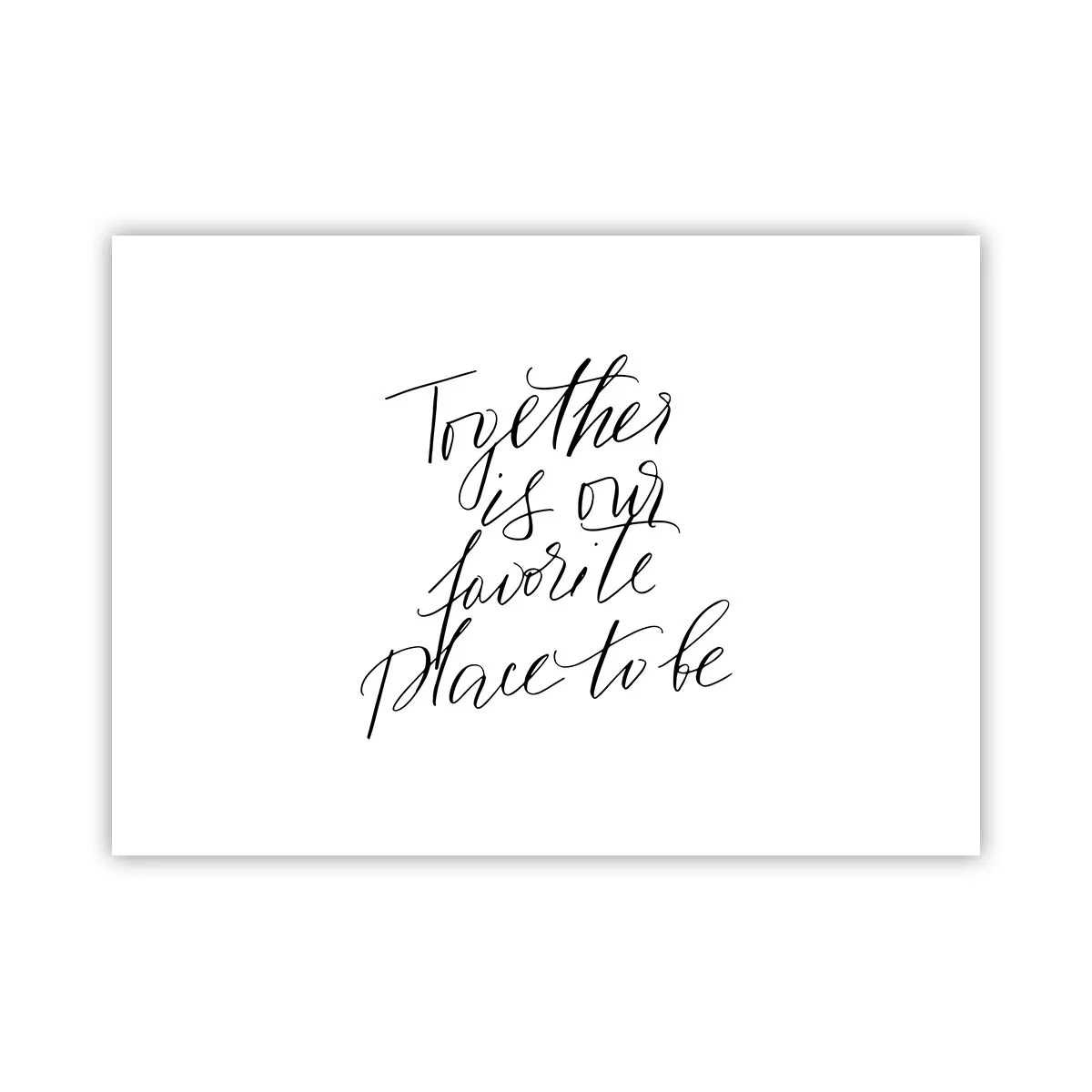 Plakat - Føler du det også? - 70x50 cm