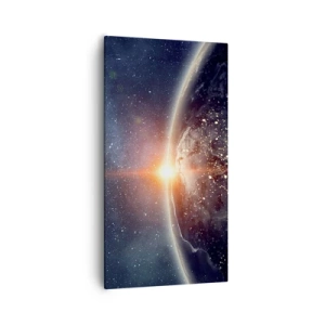 Lærredstryk - Billede på lærred - I det nye perspektiv - 55x100 cm