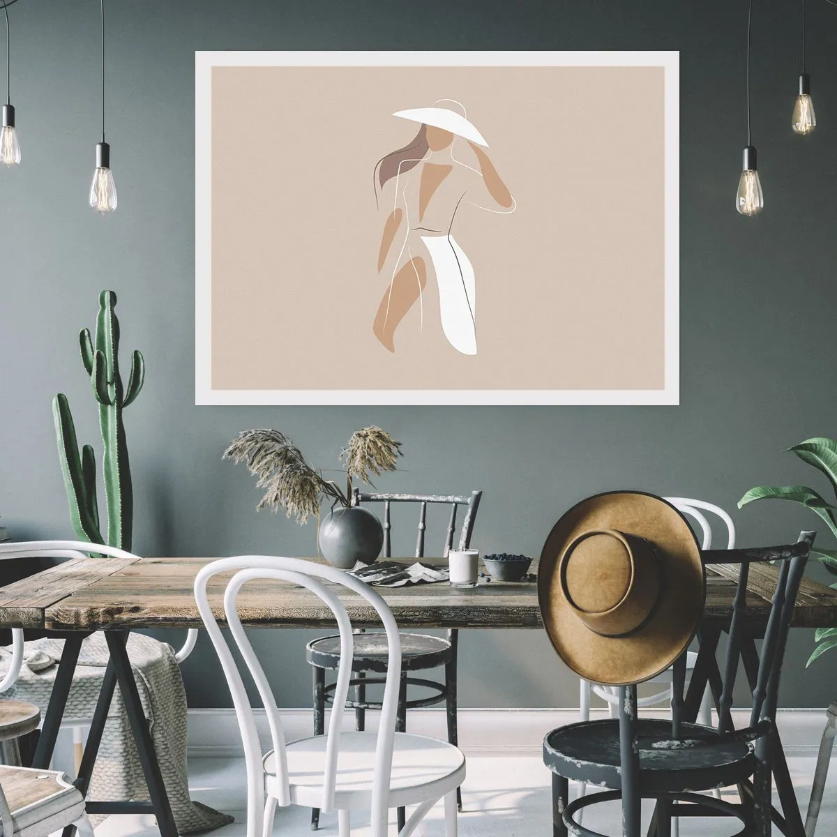 Plakat - Mode er sjovt - 100x70 cm