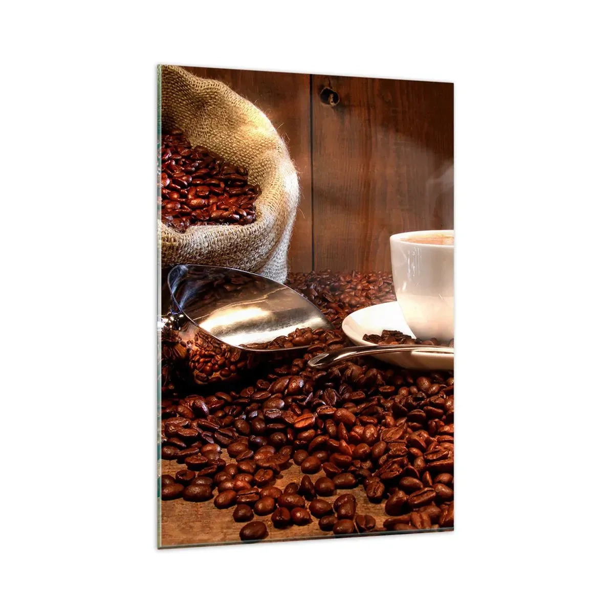 Billede på glas - Kan du lugte det? - 80x120 cm