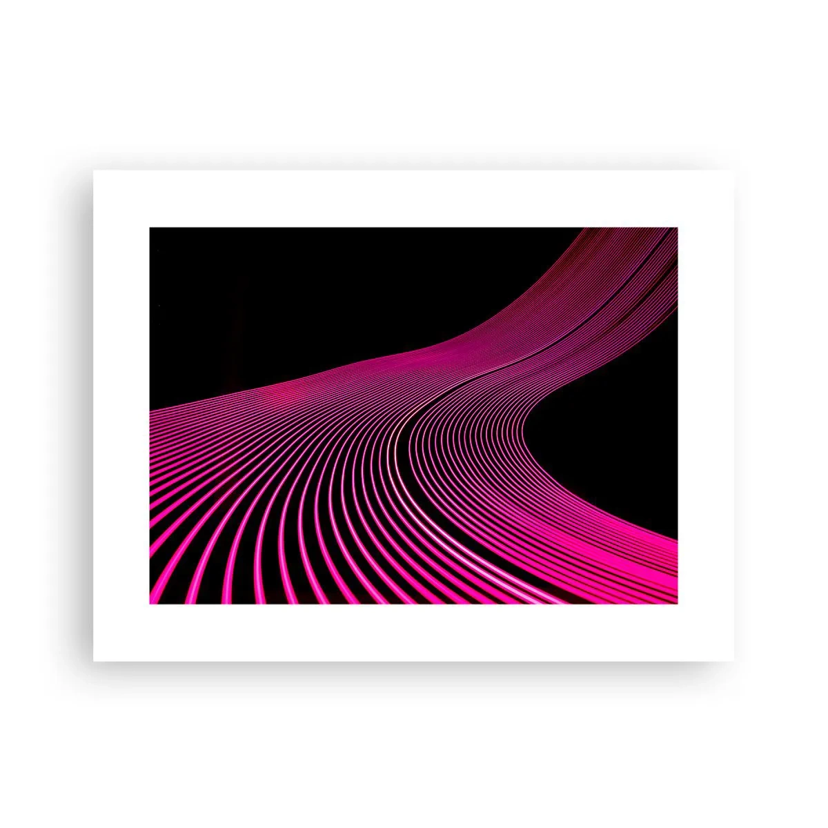 Plakat - En allé af lys - 40x30 cm